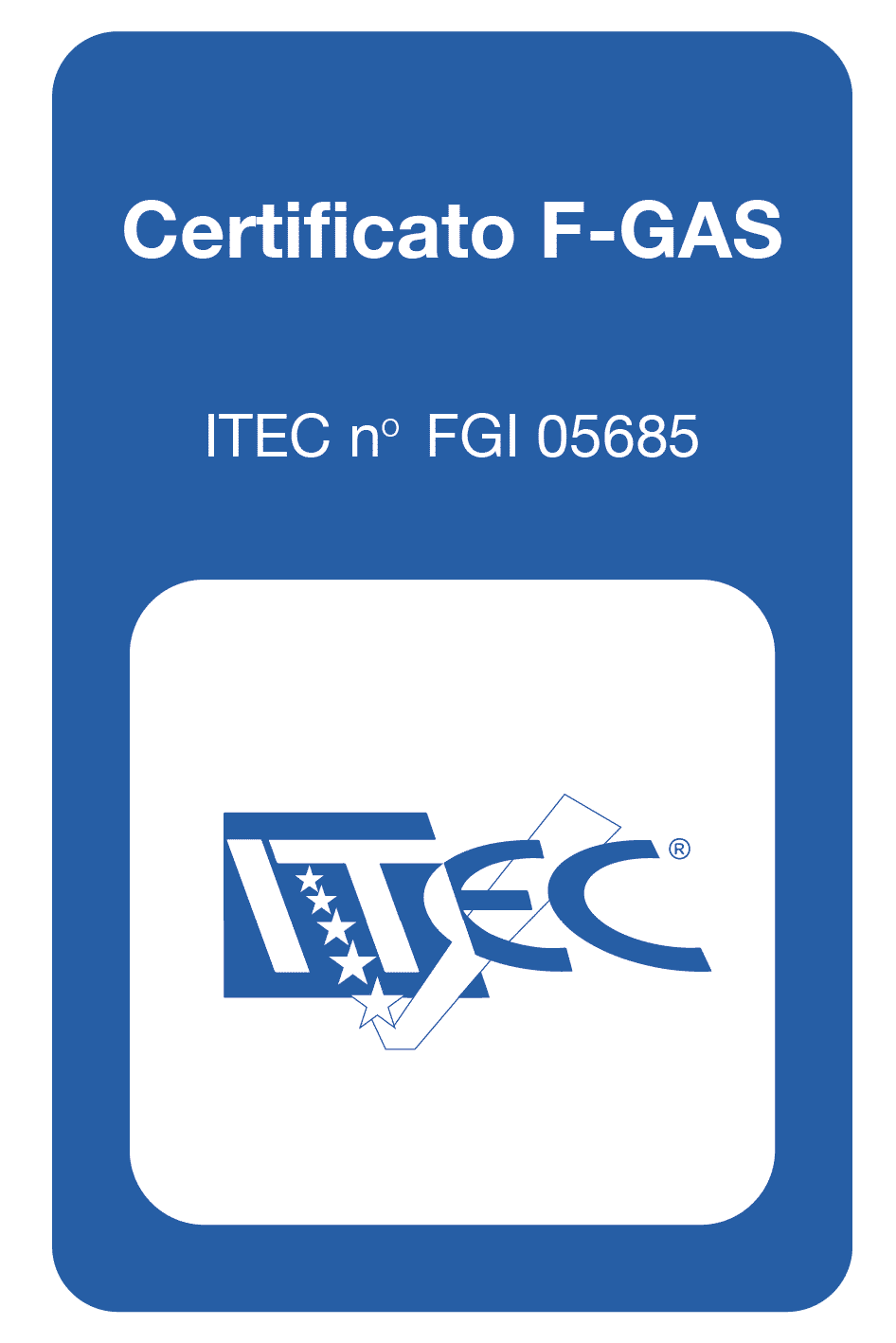 Certificazione F-GAS